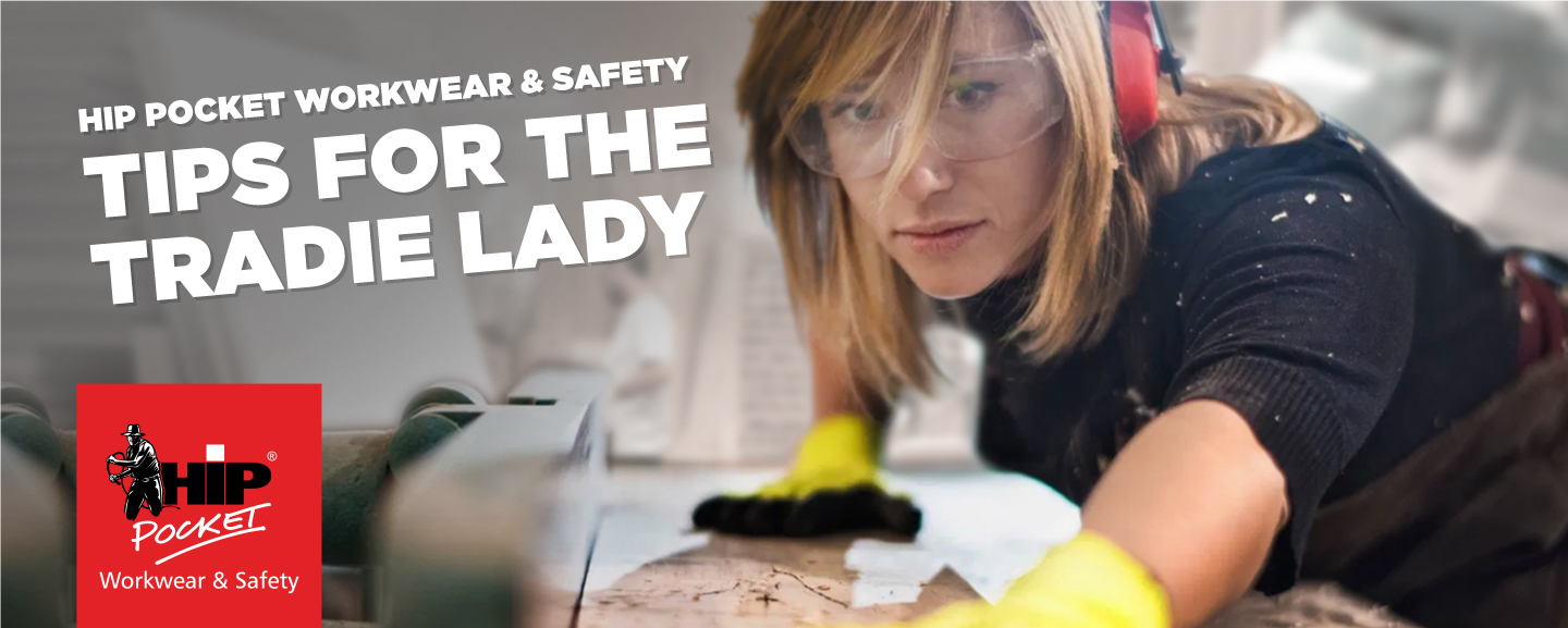 Tips for the tradie lady - banner - hip pocket workwear